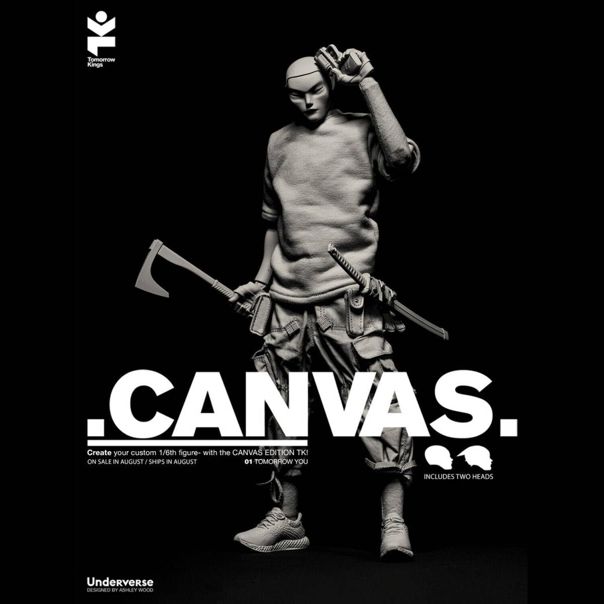Amazon.co.jp: UNDERVERSE 1/6 TOMORROW KINGS CANVAS TK